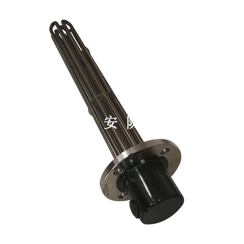 鼎安防爆 法蘭加熱管 水箱加熱棒 模溫機(jī)電熱管