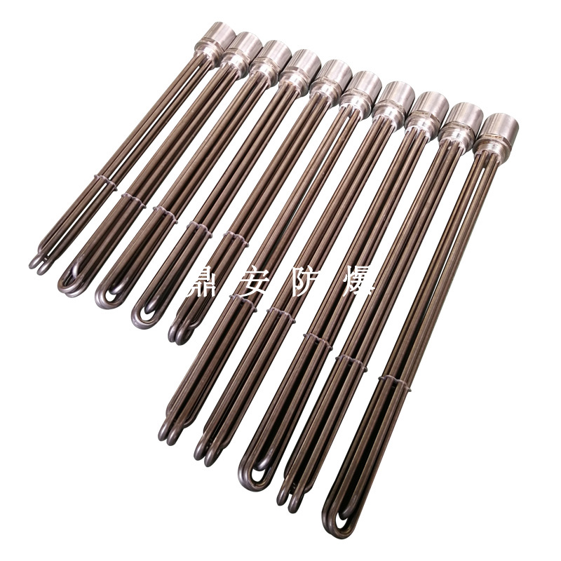 鼎安防爆 法蘭加熱管 螺紋