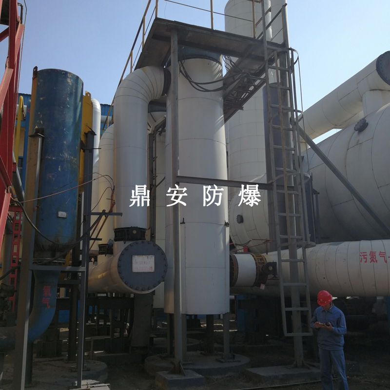 鼎安防爆 氮?dú)饧訜崞?防爆立式管道加熱器