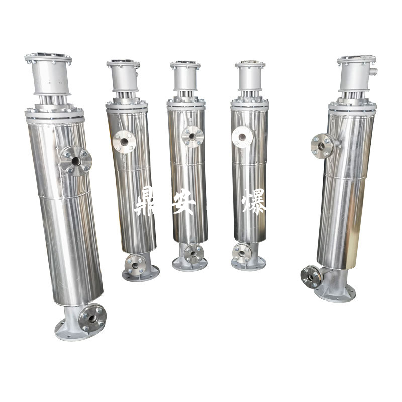 鼎安防爆 立式管道空氣加熱器 氮氣加熱器廠家